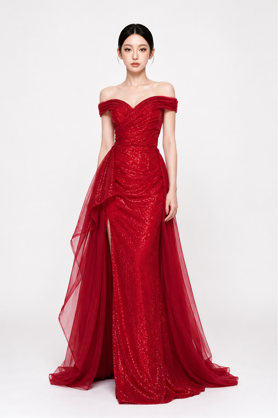 Jadore Chantelle Red (Uk2-10)