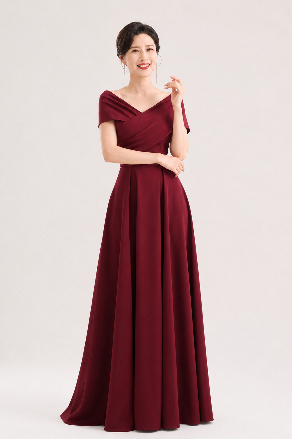Eva Scarf Shoulder Red (X-XXXXL)