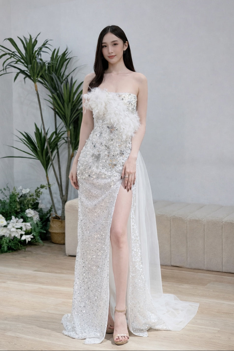 VT Daniela Dress White