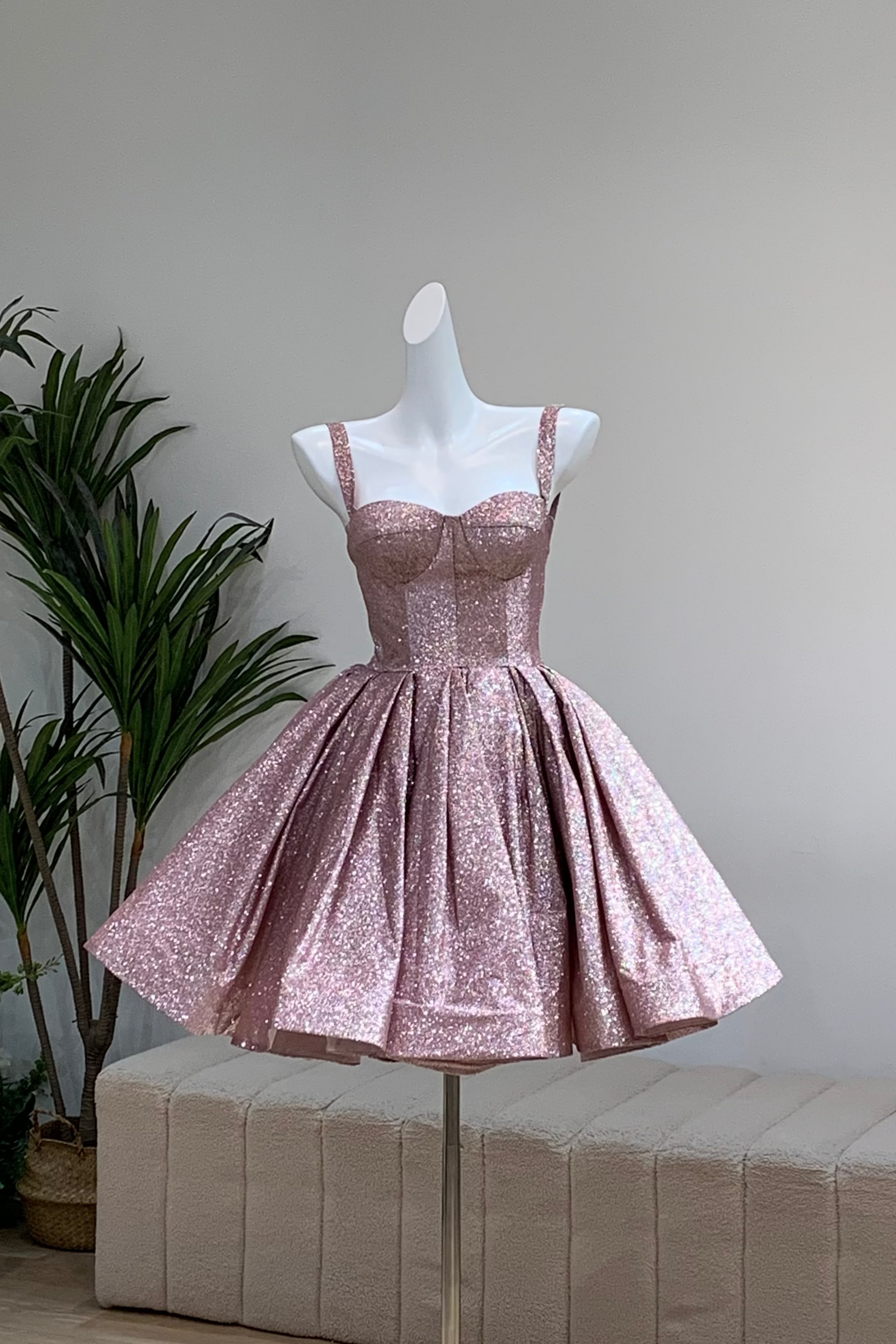 Selena Sparkle Mini Mauve