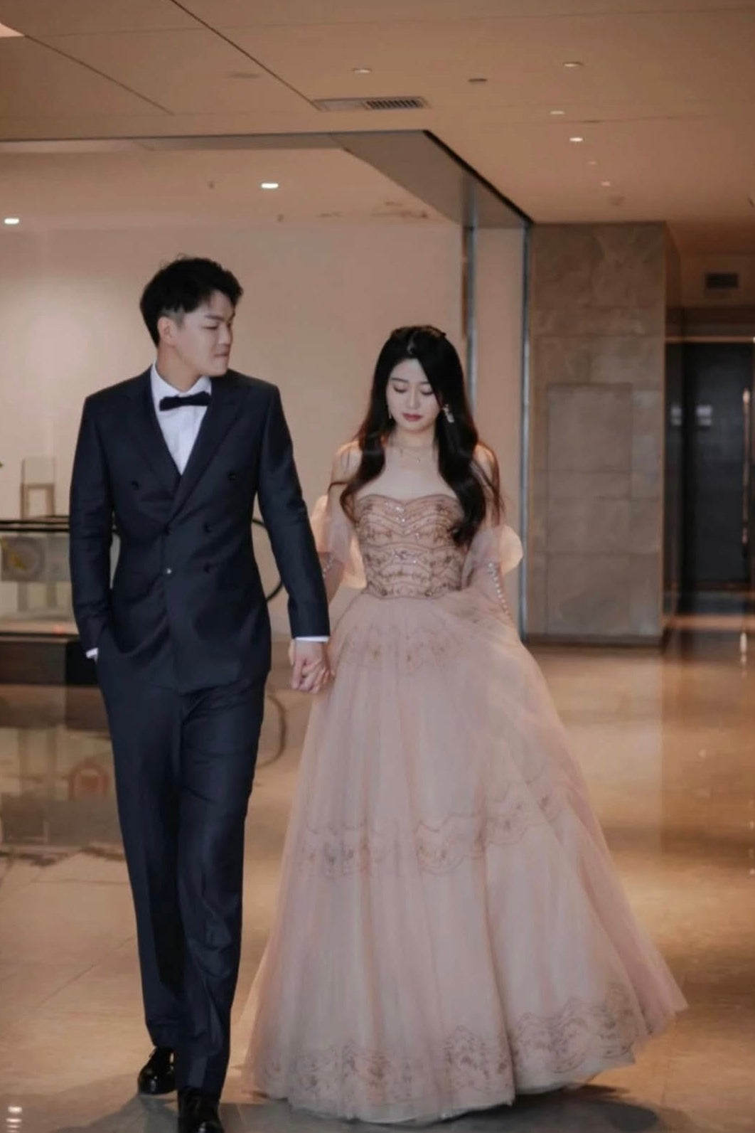 SS Vintage Italy Ball Gown Brown