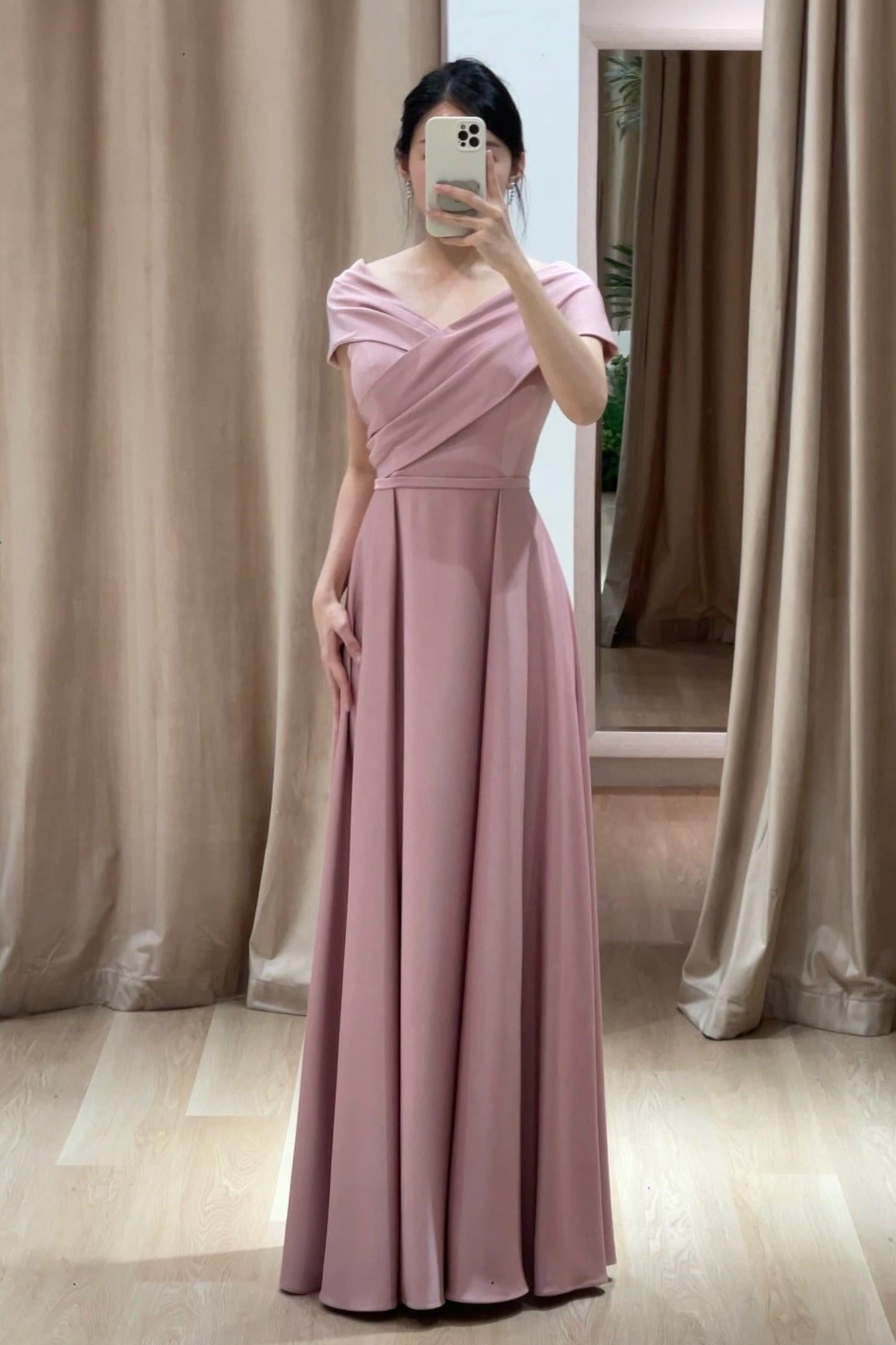 Eva Scarf Shoulder Pink