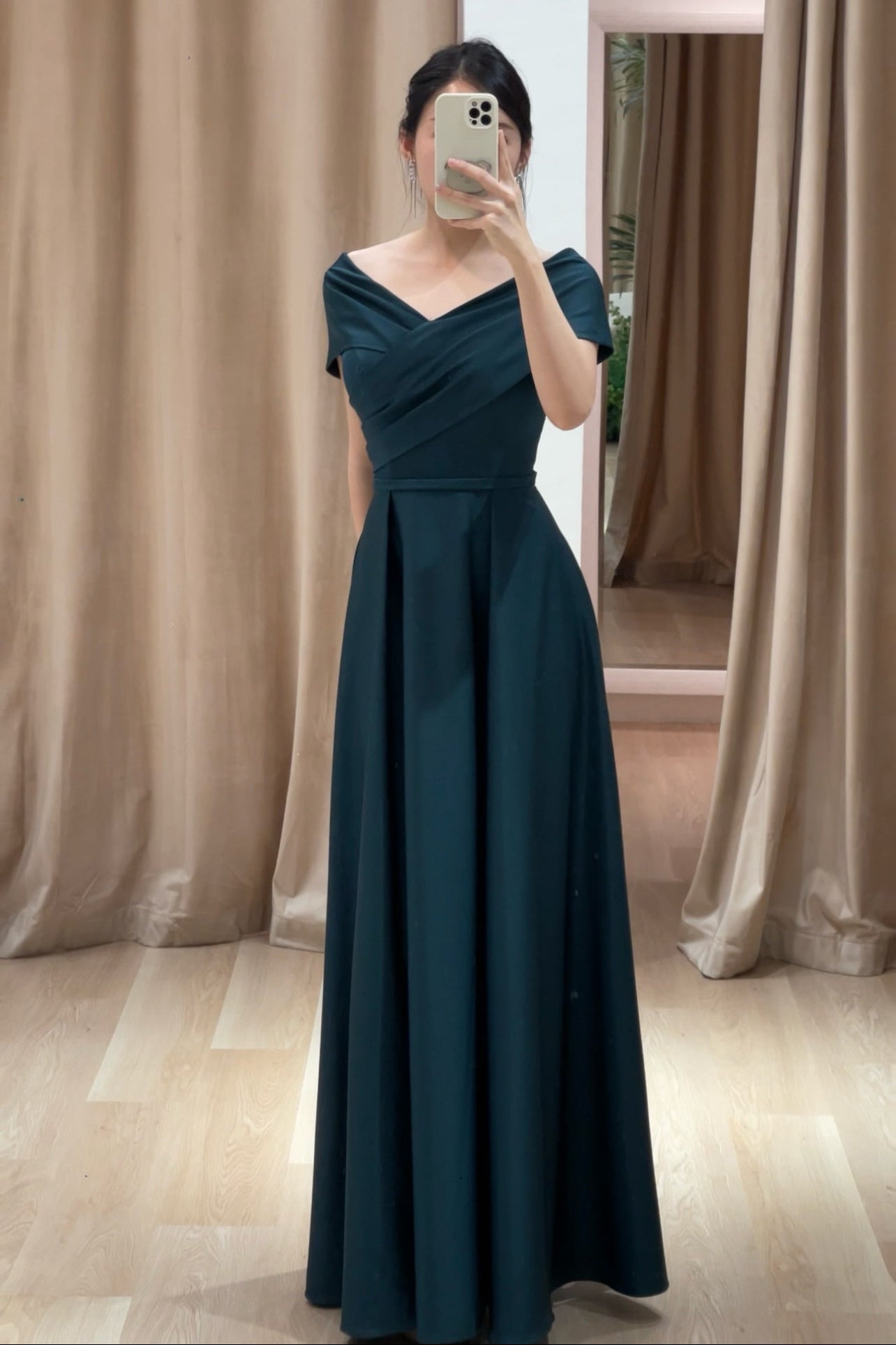 Eva Scarf Shoulder Emerald