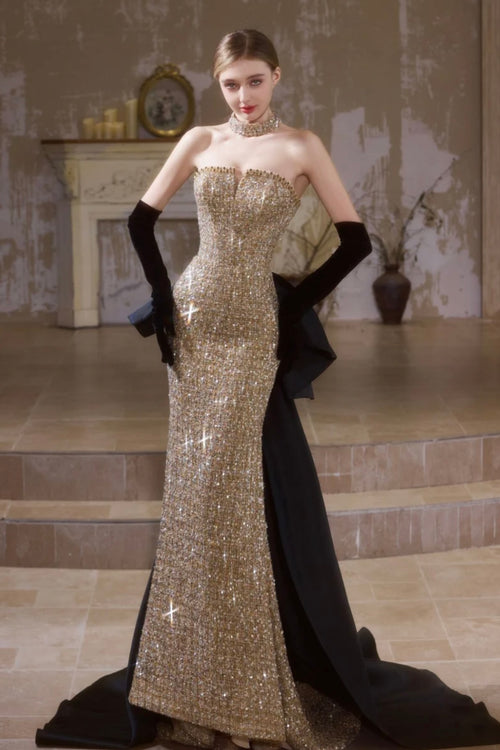 Dior Serafina Gown Champagne