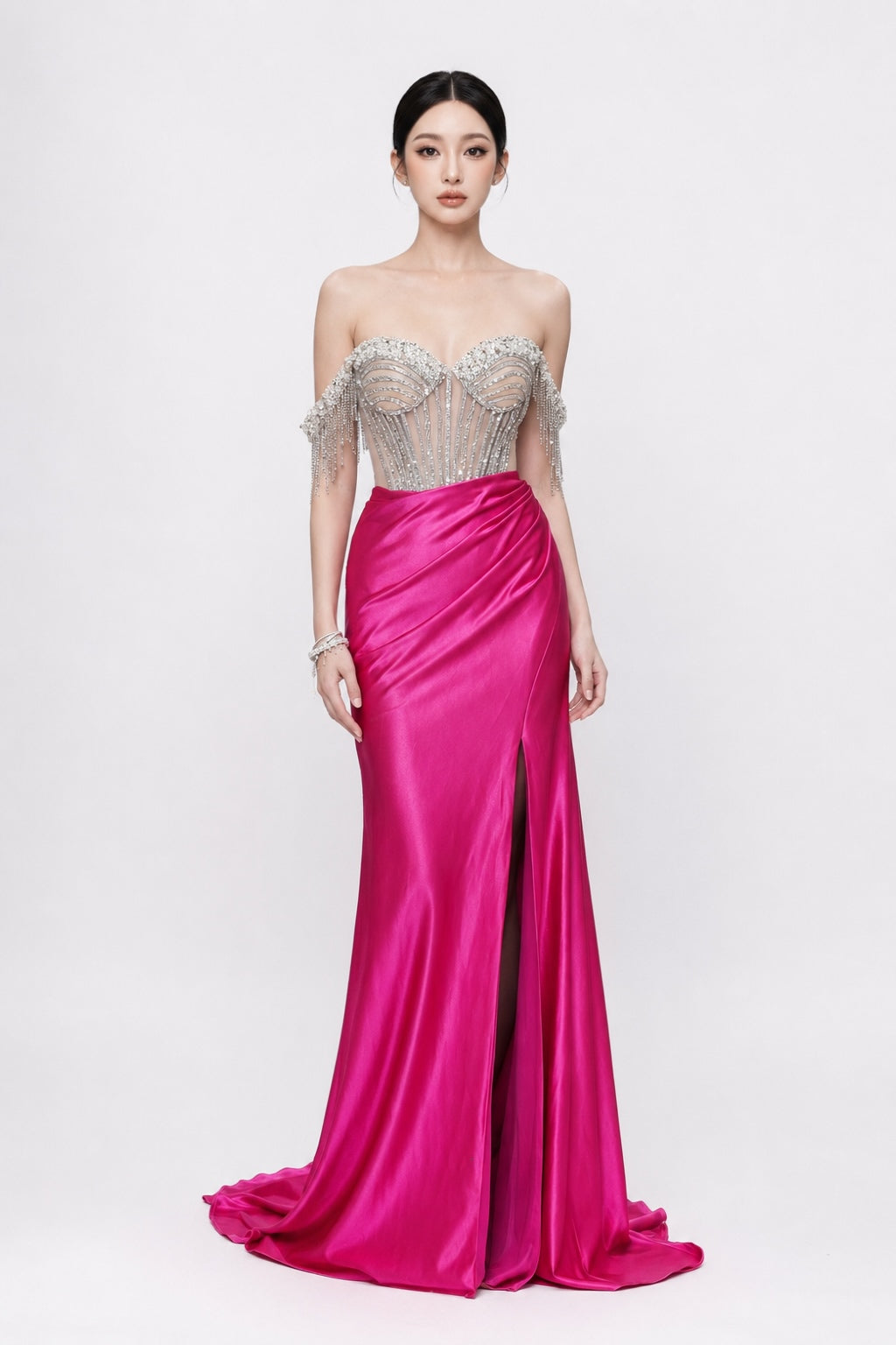 Marison Dress Hot Pink (UK2-10)
