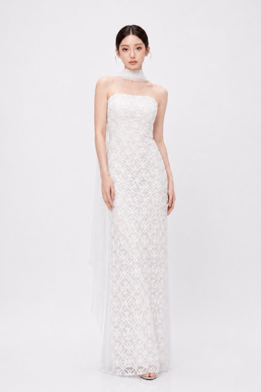 Bianca Dress White (Uk2-10)