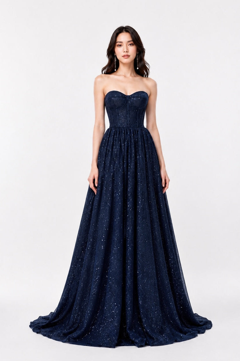 Jadore Ofelia A-line Navy ( Uk2-10)
