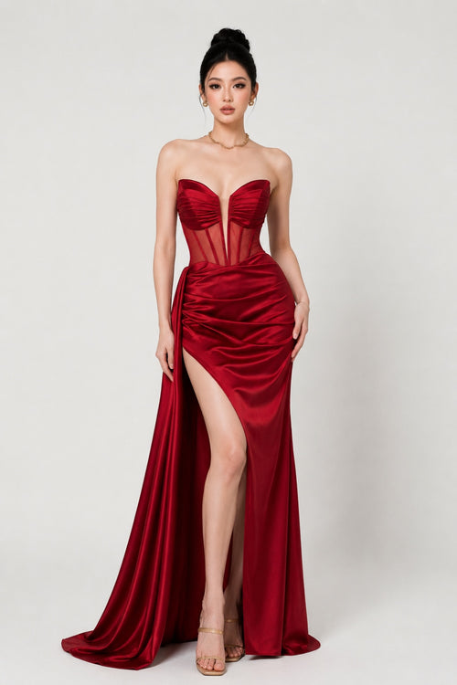 Brisa Dress Red (US0-8)