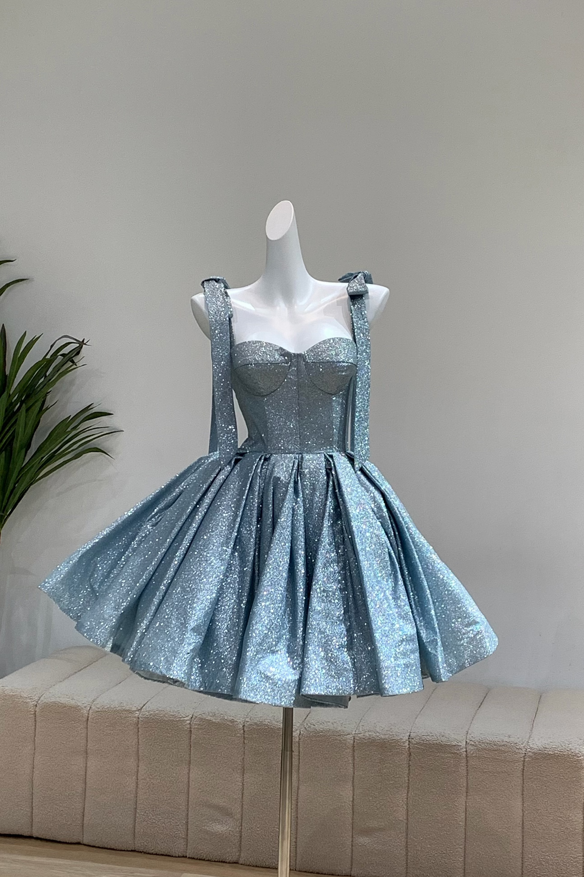 Selena Sparkle Mini Blue