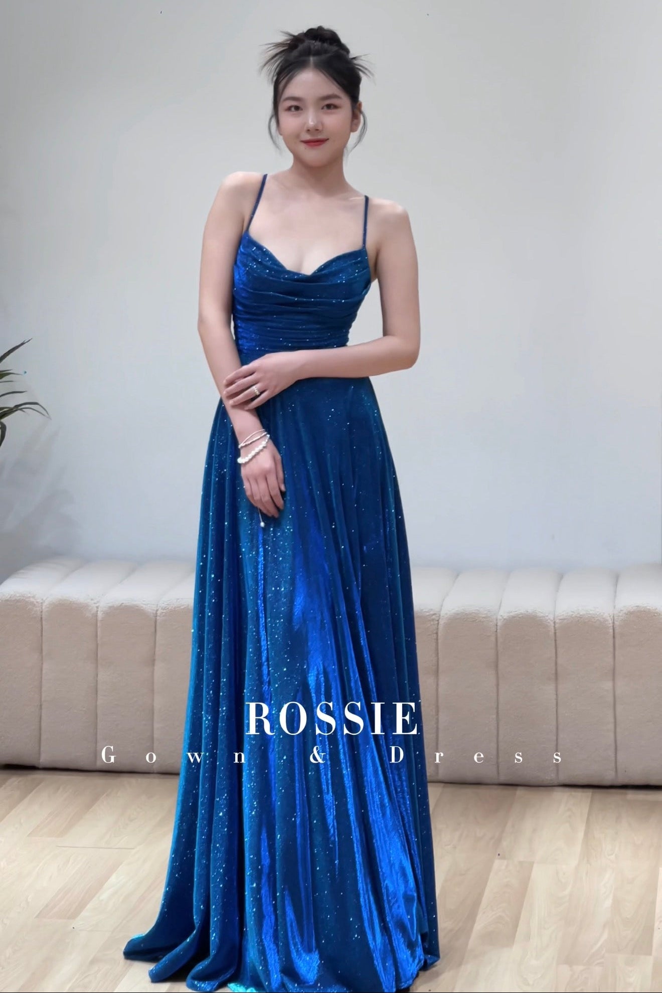 Jadore Vantiny Aline Navy Turquoise