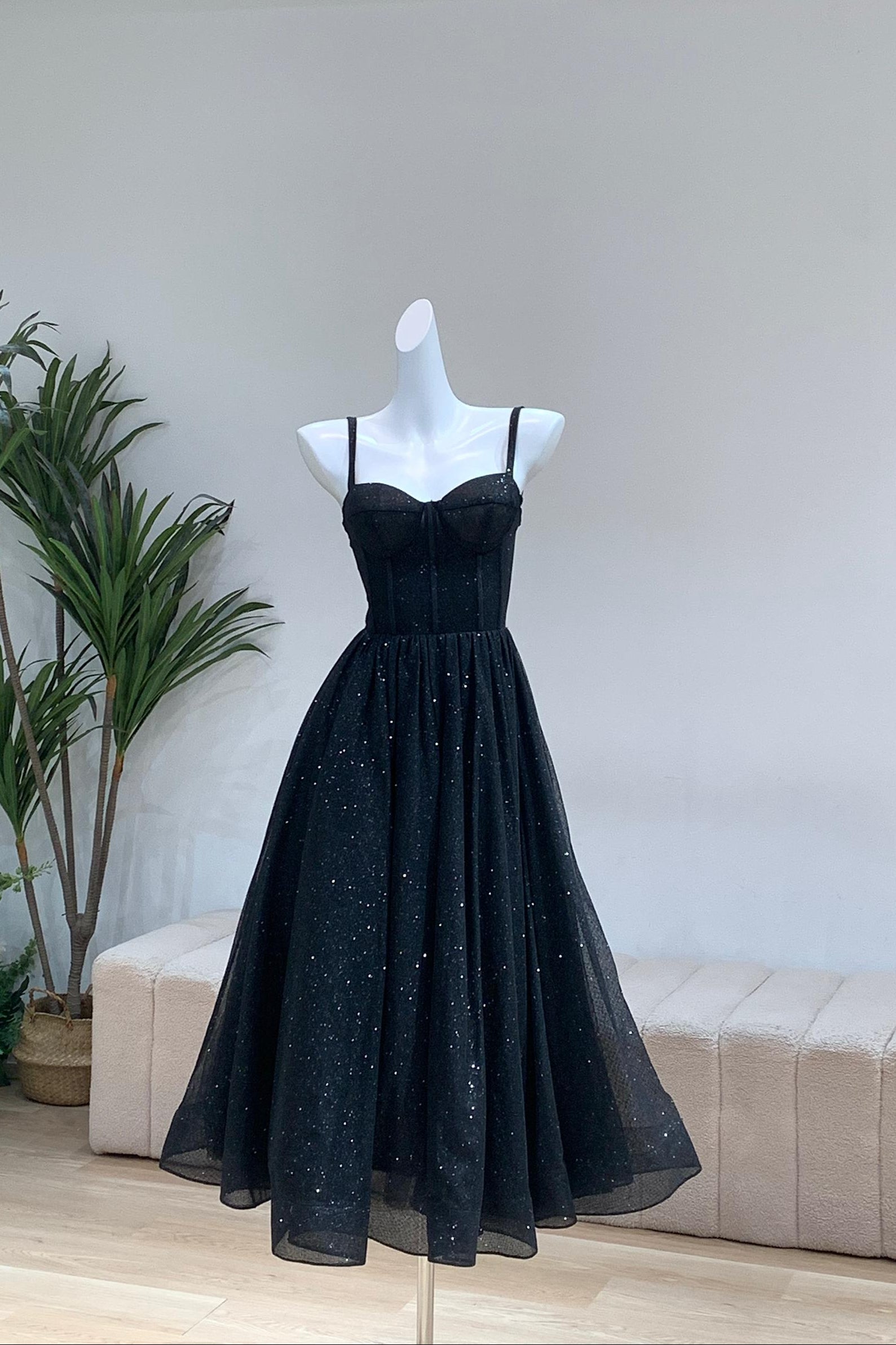 Jadore Kitty Midi Black