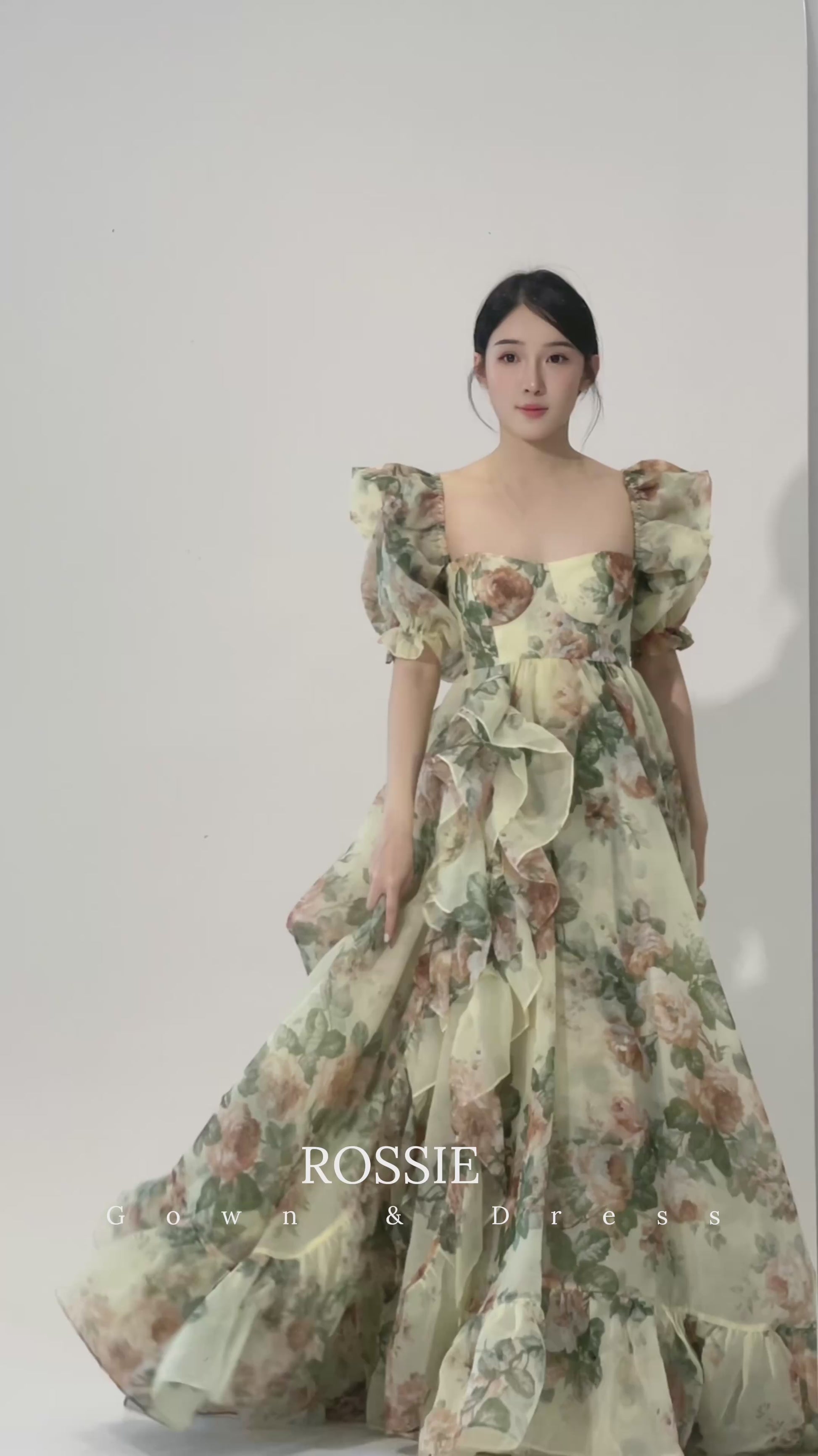 Selkie Camella Pink Yellow Green