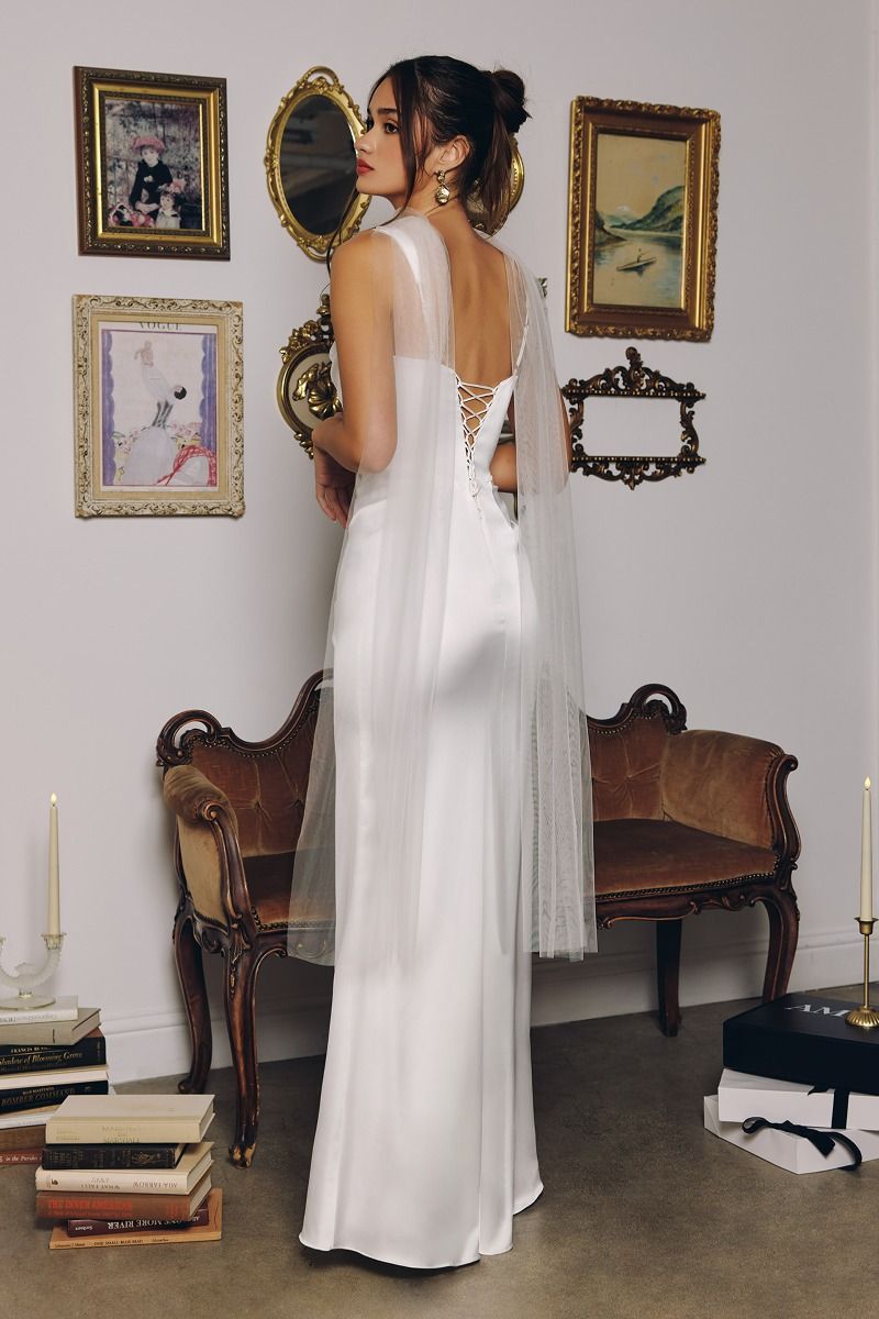 Valencia Dress White (Uk2-10)